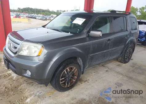 2010 Honda Pilot Touring from USA, damaged, VIN 5FNYF3H93AB004598